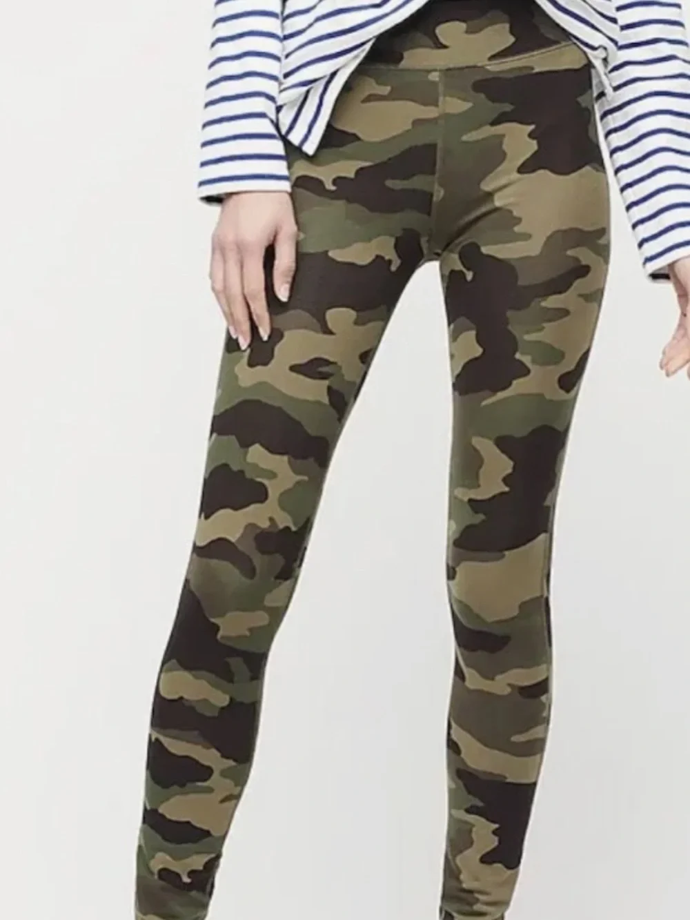 Jcrew Camo Print High-Waist Leggings size medium